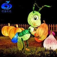 3डी एलईडी लाइटेड मिड ऑटम लालटेन